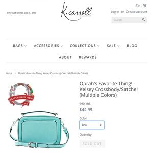 Multi Pocket Crossbody Bag, NWT!